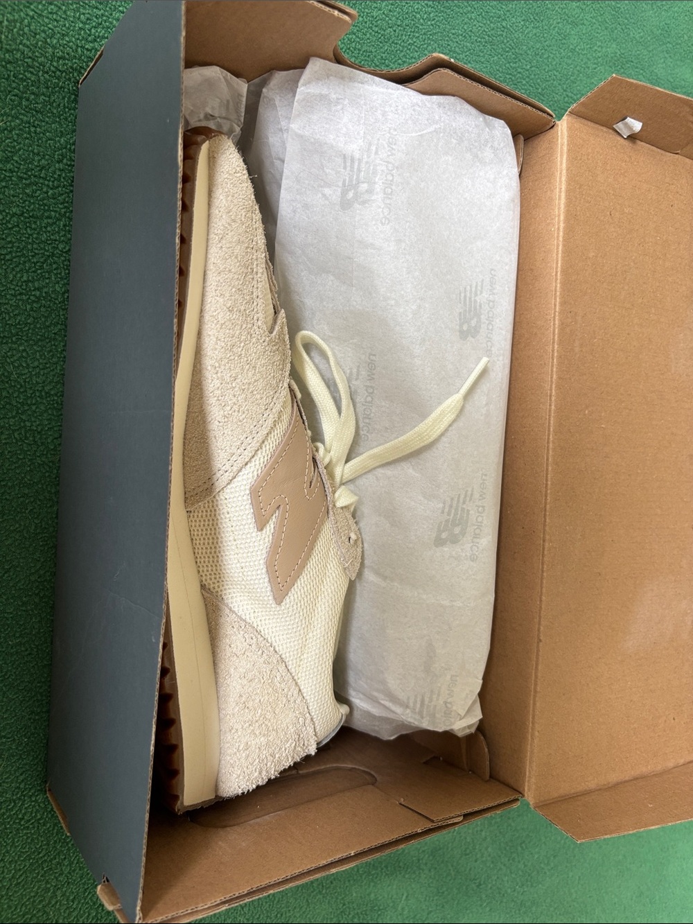 New Balance Beige and Cream Casual Runner